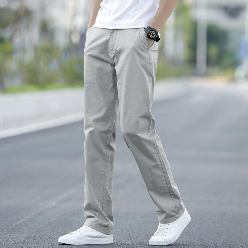 Xinjiang Long-Staple Cotton Casual Pants for Men Spring & Summer Thin Loose Straight-Leg Pure Cotton Versatile Comfortable High-End Men's Long Pants - Image 17