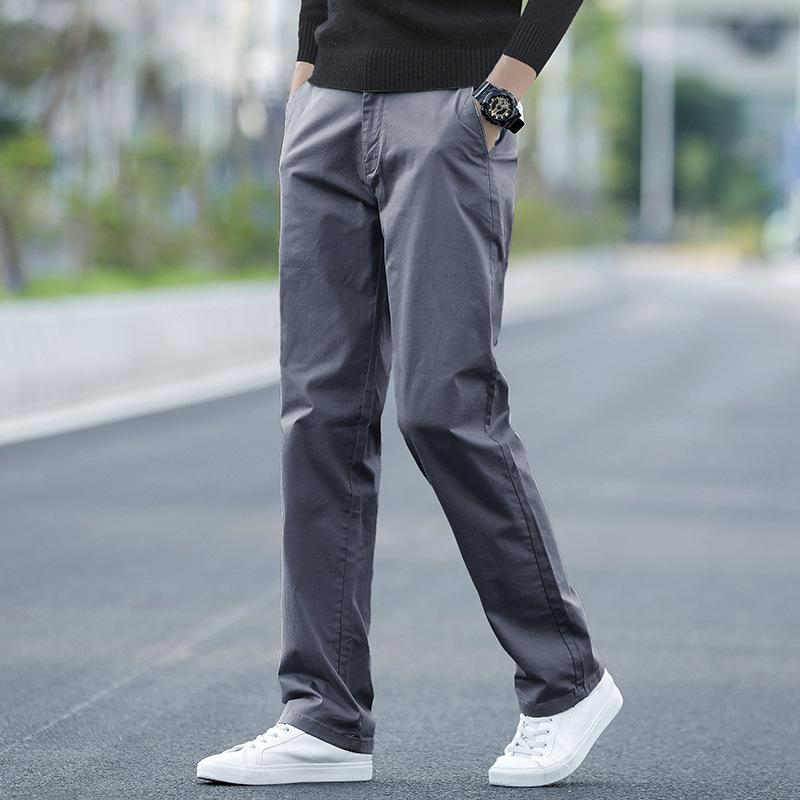 Xinjiang Long-Staple Cotton Casual Pants for Men Spring & Summer Thin Loose Straight-Leg Pure Cotton Versatile Comfortable High-End Men's Long Pants - Image 7