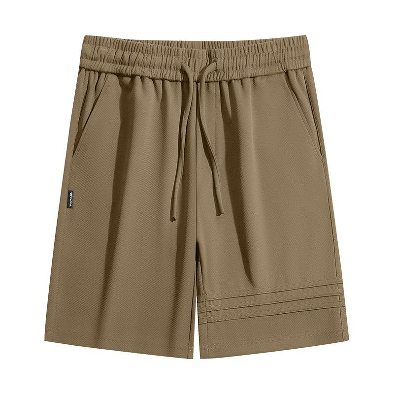 360g Heavyweight Shorts Men's Summer Three-Bar Design Loose Sporty Casual Pants Capillaries American Sweatpants - Image 7