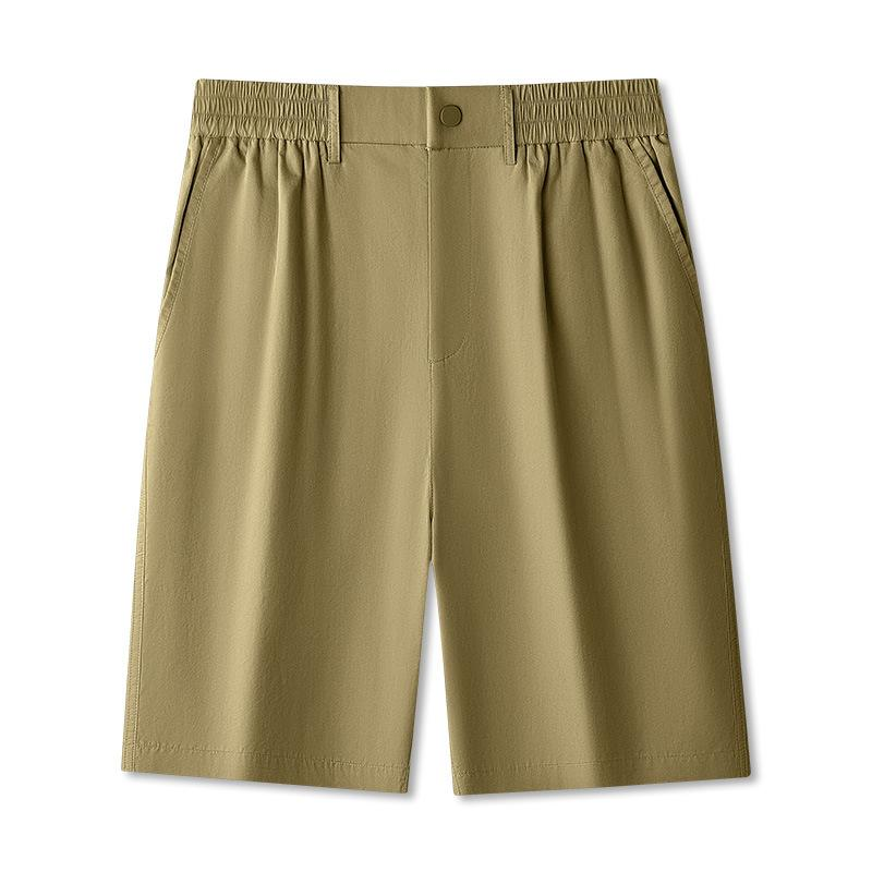 Ice Silk Long Pants for Men Summer Thin Straight Leg Cool Quick Drying Breathable Loose Drawstring Casual Pants for Sports and Running - Image 7