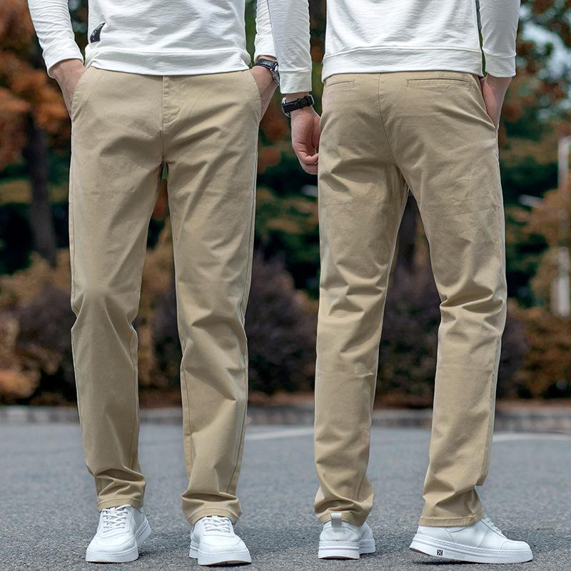 Xinjiang Long-Staple Cotton Casual Pants for Men Spring & Summer Thin Loose Straight-Leg Pure Cotton Versatile Comfortable High-End Men's Long Pants - Image 14