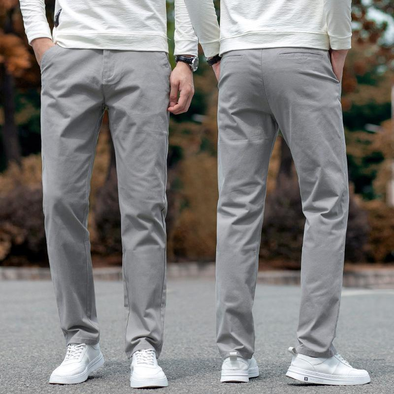 Xinjiang Long-Staple Cotton Casual Pants for Men Spring & Summer Thin Loose Straight-Leg Pure Cotton Versatile Comfortable High-End Men's Long Pants - Image 11