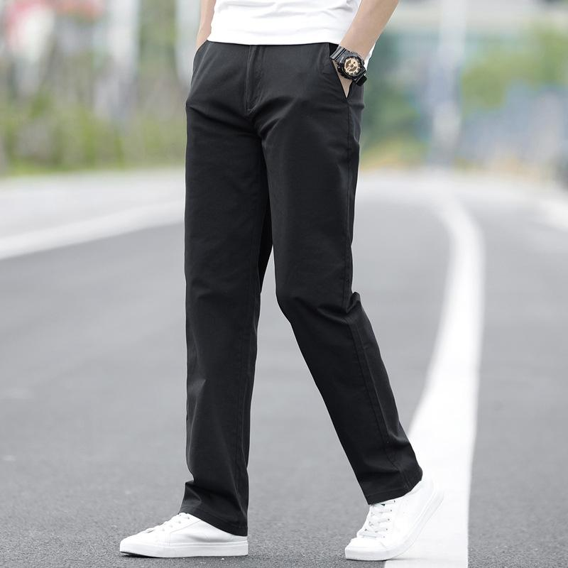 Xinjiang Long-Staple Cotton Casual Pants for Men Spring & Summer Thin Loose Straight-Leg Pure Cotton Versatile Comfortable High-End Men's Long Pants - Image 9